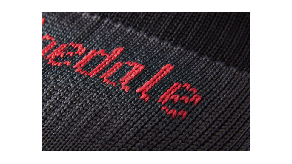 Bridgedale StormSock Heavyweight Boot Socks - Mens, Black/Red, Medium, 710076-845-M