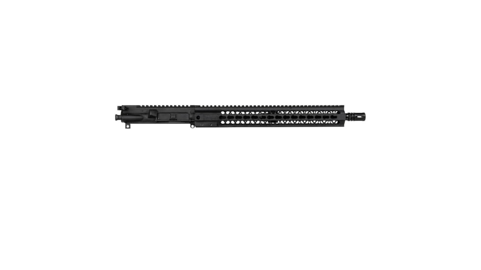 Brigade Manufacturing AR Complete Upper Receiver Forged, 5.56, 16 inch Barrel, Black Charging Handle, 15 inch Rail, A2 Flash Hider, U5611610
