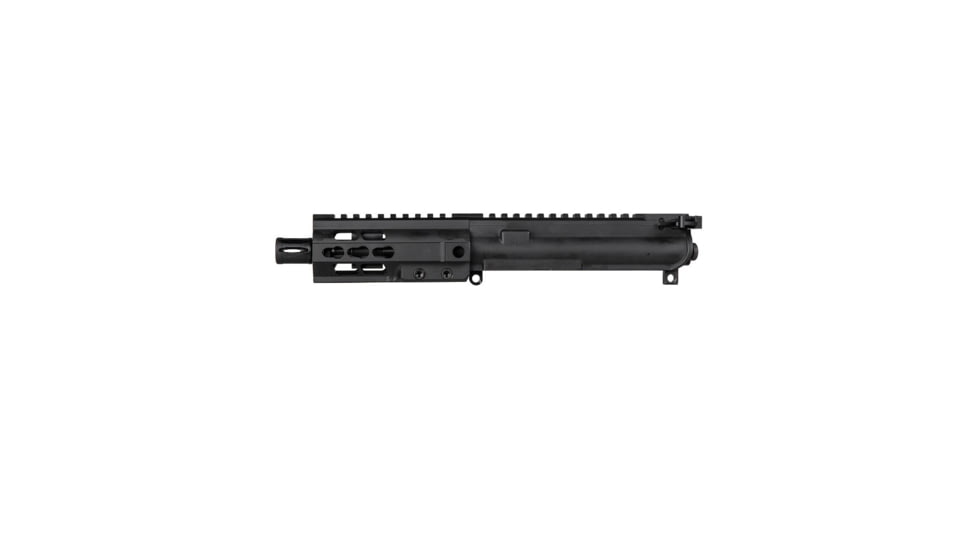 Brigade Manufacturing AR Complete Upper Receiver Forged, 5.56, 5 inch Barrel, Black Charging Handle, 5 inch Rail, A2 Flash Hider, U5615010