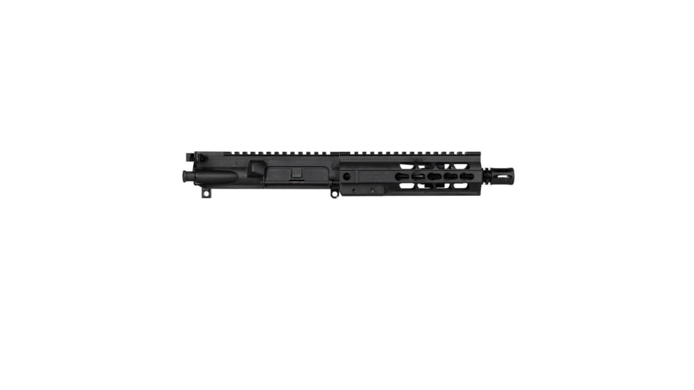 Brigade Manufacturing AR Complete Upper Receiver Forged, 5.56, 7.5 inch Barrel, Black Charging Handle, 7 inch Rail, A2 Flash Hider, U5617510