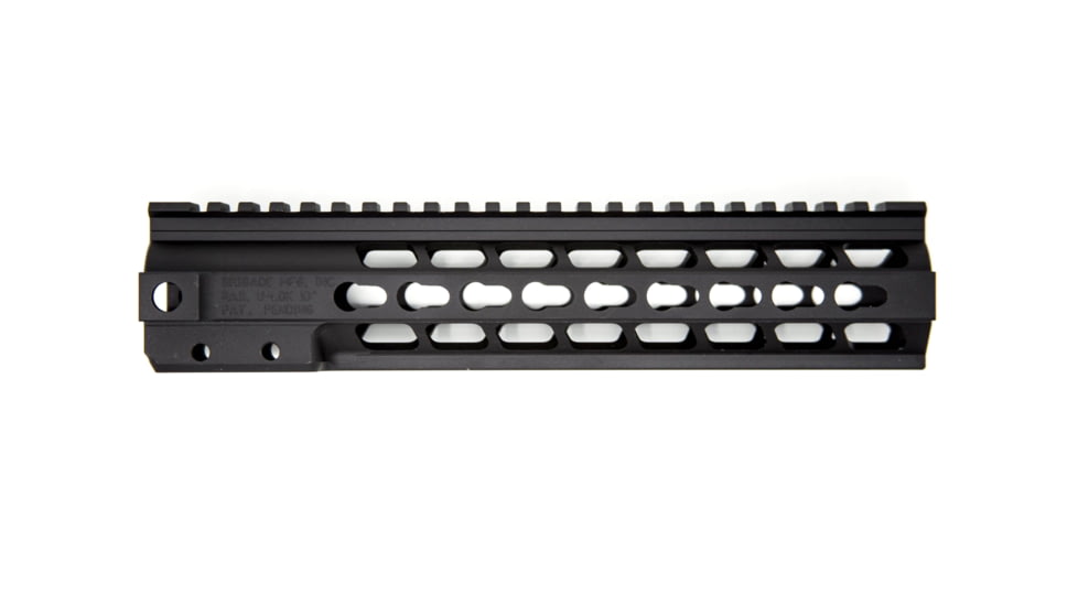 Brigade Manufacturing AR Handguard Rail, Black, 10 in, R0031010