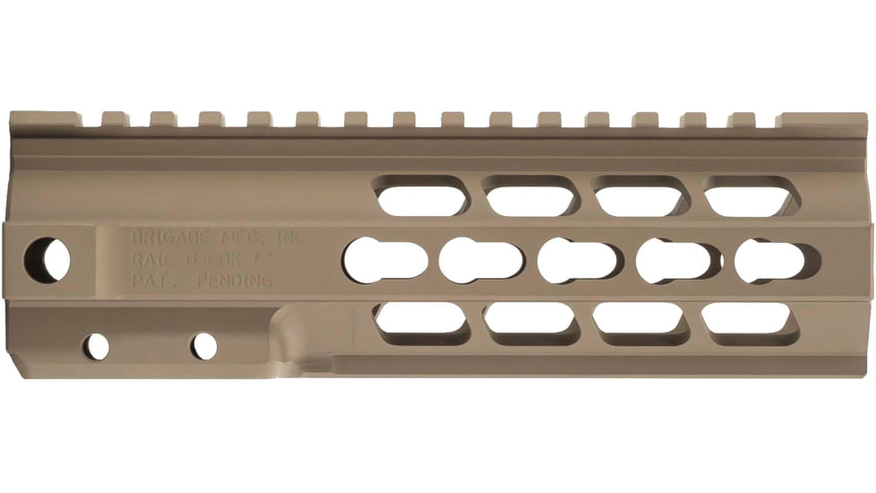 Brigade Manufacturing AR Handguard Rail, Flat Dark Earth, 7 in, R0037020