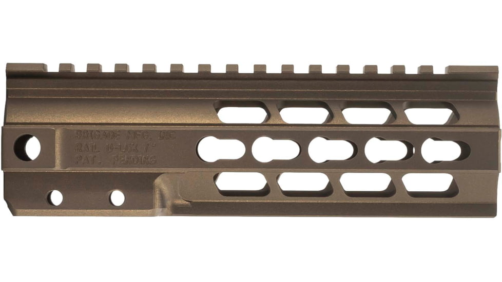 Brigade Manufacturing AR Handguard Rail, Midnight Bronze, 7 in, R0037060