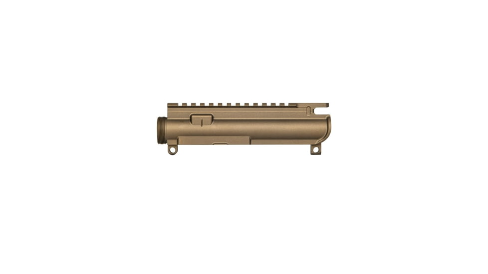 Brigade Manufacturing AR Upper Receiver Forged, Midnight Bronze, w/ Dustcover and Forward Assist, U0010060, EDEMO1