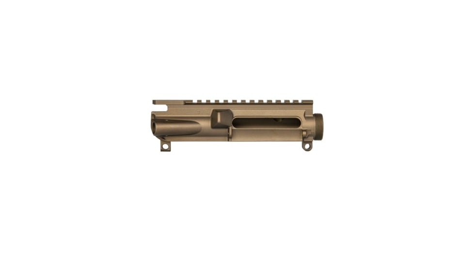 Brigade Manufacturing AR Upper Receiver Forged, Midnight Bronze, w/ Dustcover and Forward Assist, U0010060, EDEMO1
