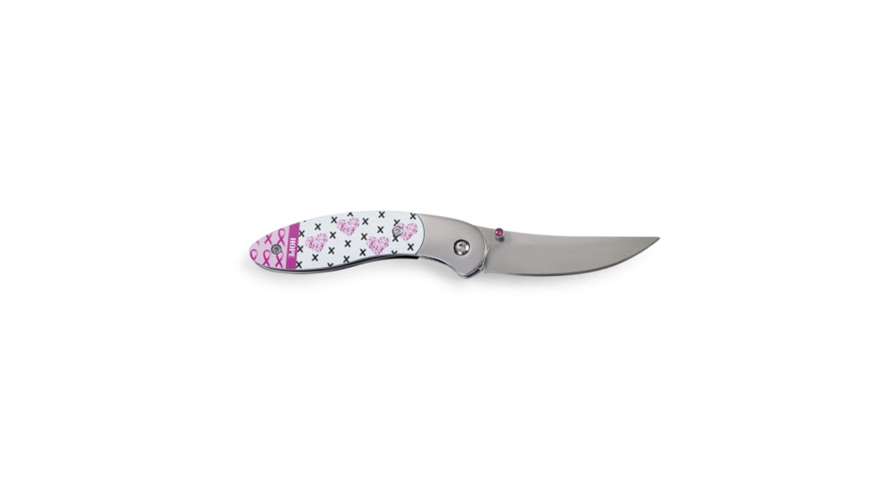 Brighten Blades Hope Folding Knife w/ Case, 2.56in, 8Cr13MoV Stainless Steel, Clip Point, Multi, BB-104