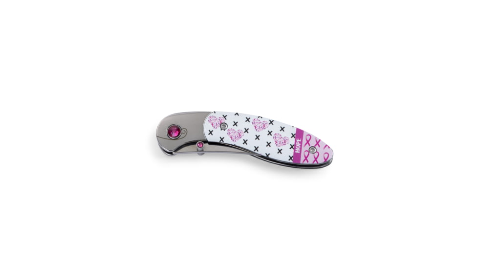 Brighten Blades Hope Folding Knife w/ Case, 2.56in, 8Cr13MoV Stainless Steel, Clip Point, Multi, BB-104