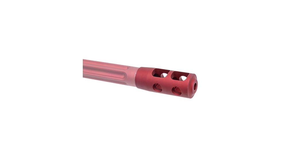 Briley Compensator for the Lightweight Raptor Barrel, Red, 1022-R-C750RED