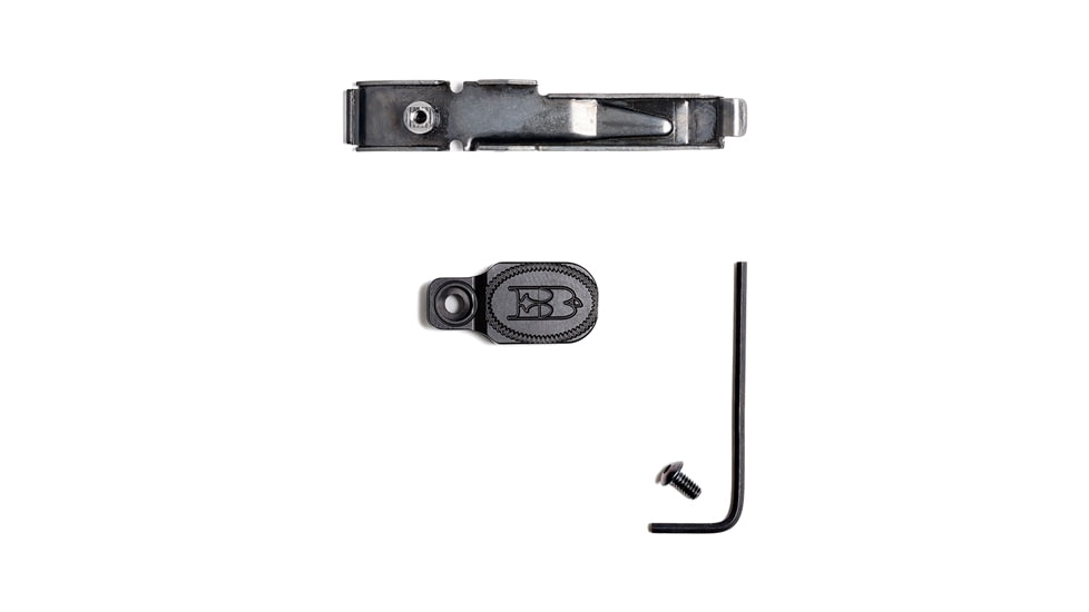 Briley EZ Bolt Release Lever for Benelli/Franchi w/ Anodized Paddle/Latch for M1, M2, M4, Super Sport, Black, TSPA-15BLKL