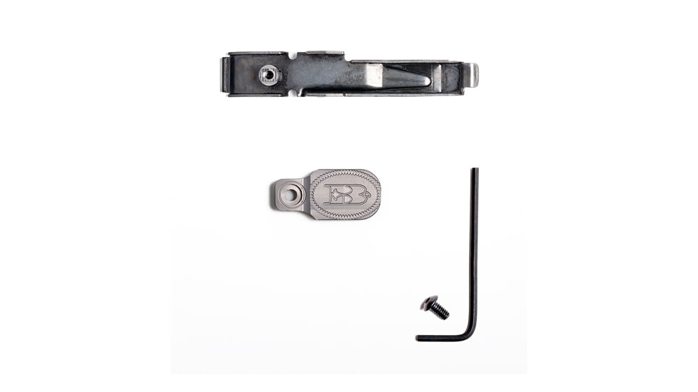 Briley EZ Bolt Release Lever for Benelli/Franchi w/ Anodized Paddle/Latch for M1, M2, M4, Super Sport, Grey, TSPA-15GRYL