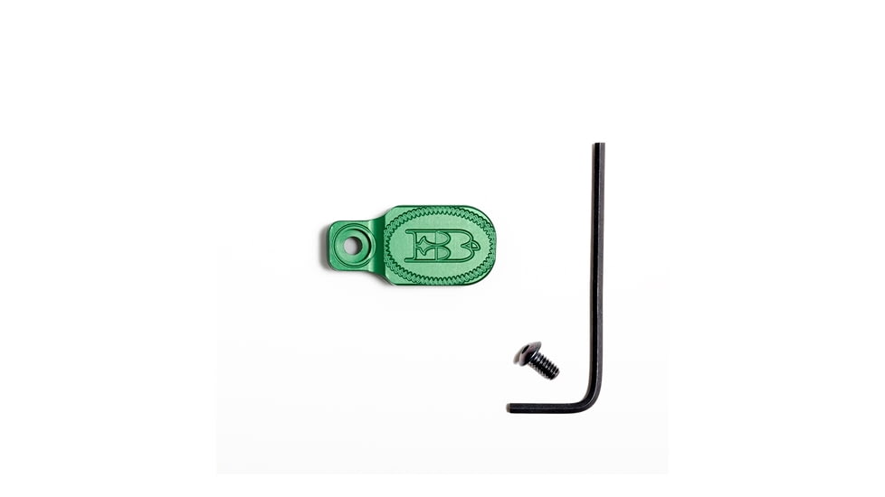 Briley EZ Bolt Release Lever for Benelli/Franchi w/ Anodized Paddle Only, Green, TSPA-15GRN