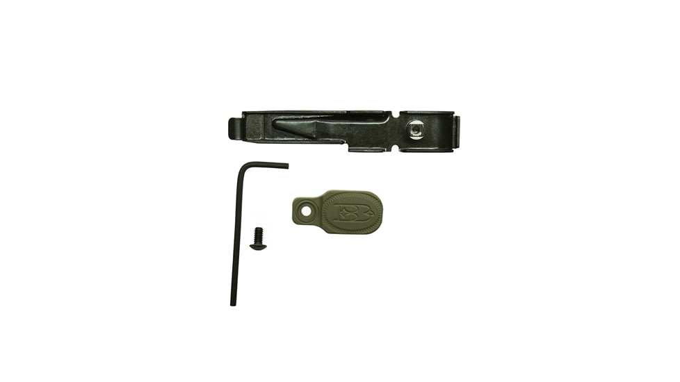 Briley EZ Bolt Release Lever for Benelli/Franchi w/ Cerakote Latch/Paddle for M1, M2, M4, Super Sport, OD Green, TSPA-15ODEL