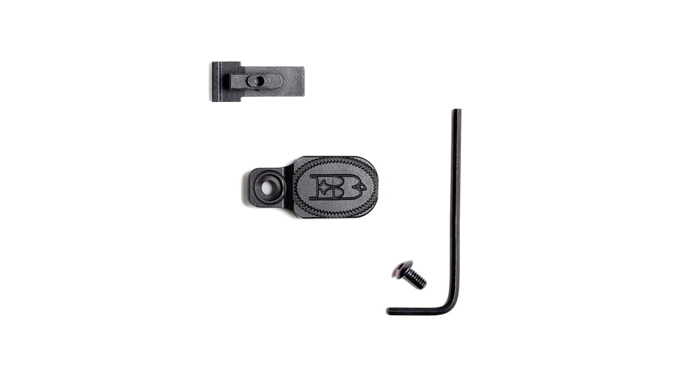 Briley EZ Bolt Release Lever Kit for Benelli Ethos/SBEIII 28 Gauge Anodized, Black, TSPA-15E28BLK