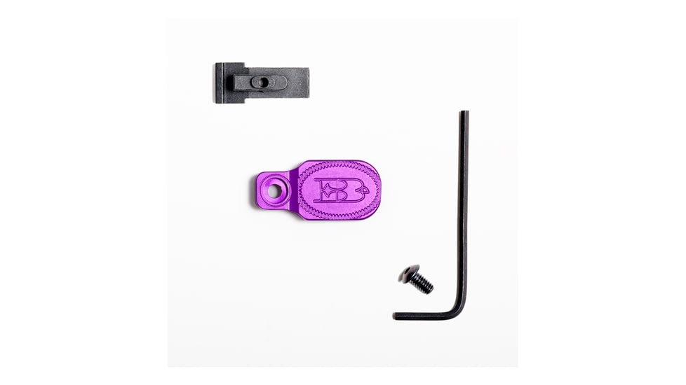 Briley EZ Bolt Release Lever Kit for Benelli Ethos/SBEIII 28 Gauge Anodized, Purple, TSPA-15E28PUR