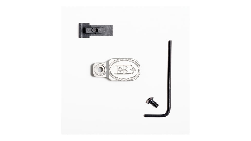 Briley EZ Bolt Release Lever Kit for Benelli Ethos/SBEIII 28 Gauge Anodized, Silver, TSPA-15E28SIL