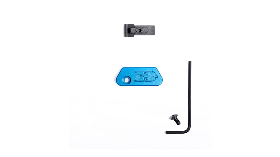 Briley EZ Bolt Release Lever Kit for Benelli Ethos/SBEIII, Tactical, 12/20 Gauge, Blue, TSPA-15ETBLU