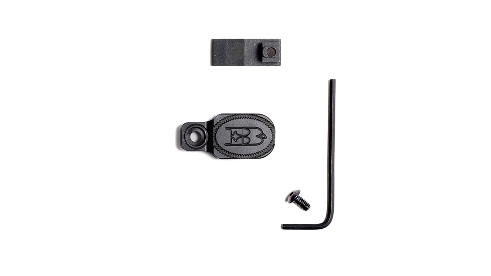 Briley EZ Bolt Release Lever Kit for Beretta - Anodized 12/28 Gauge, Black, TSPA-26BLK
