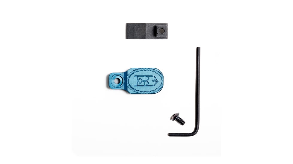 Briley EZ Bolt Release Lever Kit for Beretta - Anodized 12/28 Gauge, Blue, TSPA-26BLU