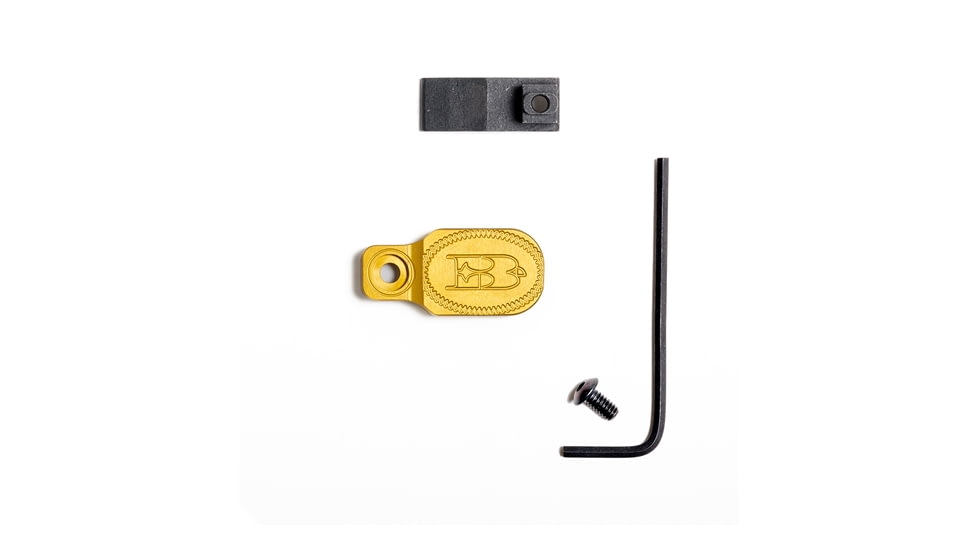 Briley EZ Bolt Release Lever Kit for Beretta - Anodized 12/28 Gauge, Gold, TSPA-26GLD
