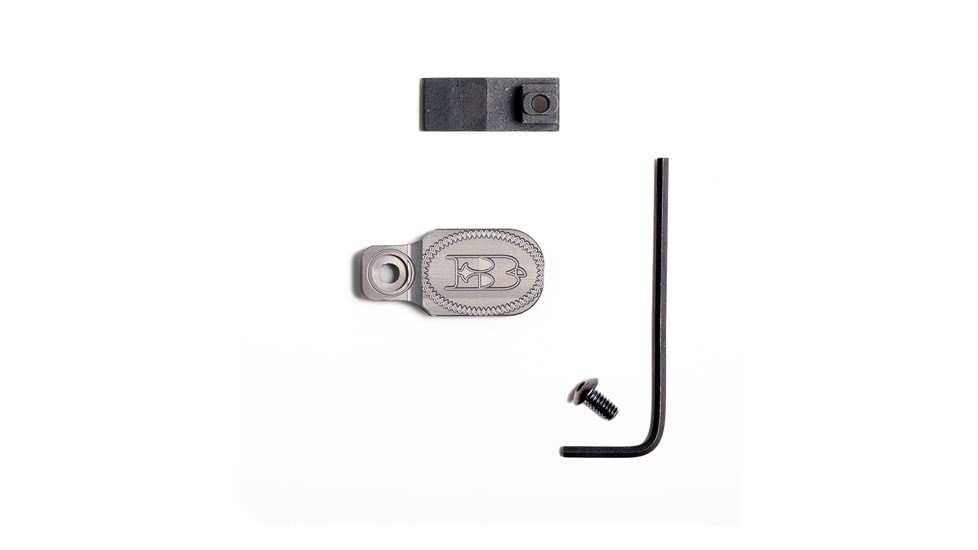 Briley EZ Bolt Release Lever Kit for Beretta - Anodized 12/28 Gauge, Gun Metal Grey, TSPA-26GMG1228