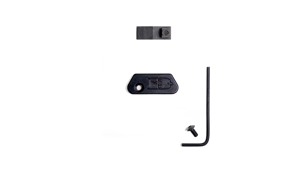 Briley EZ Bolt Release Lever Kit for Beretta - Anodized 12/28 Gauge, Tactical Black, TSPA-26TBLK