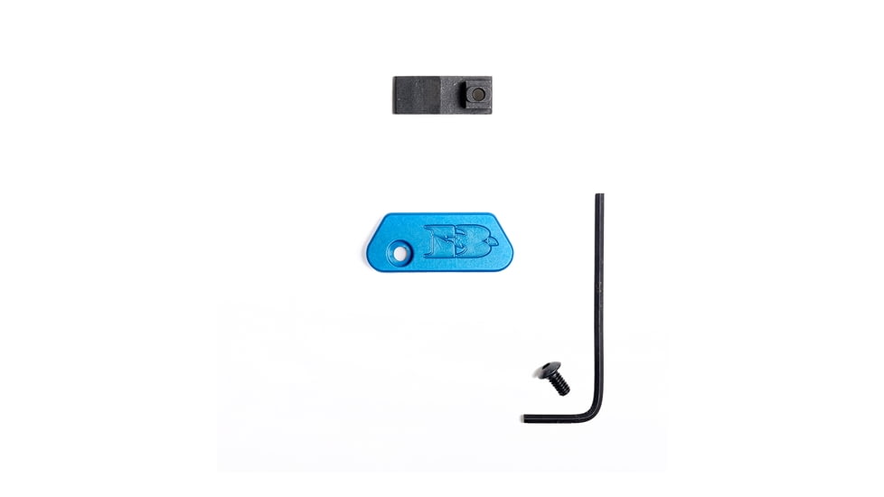 Briley EZ Bolt Release Lever Kit for Beretta - Anodized 12/28 Gauge, Tactical Blue, TSPA-26TBLU