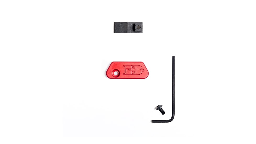 Briley EZ Bolt Release Lever Kit for Beretta - Anodized 12/28 Gauge, Tactical Red, TSPA-26TRED