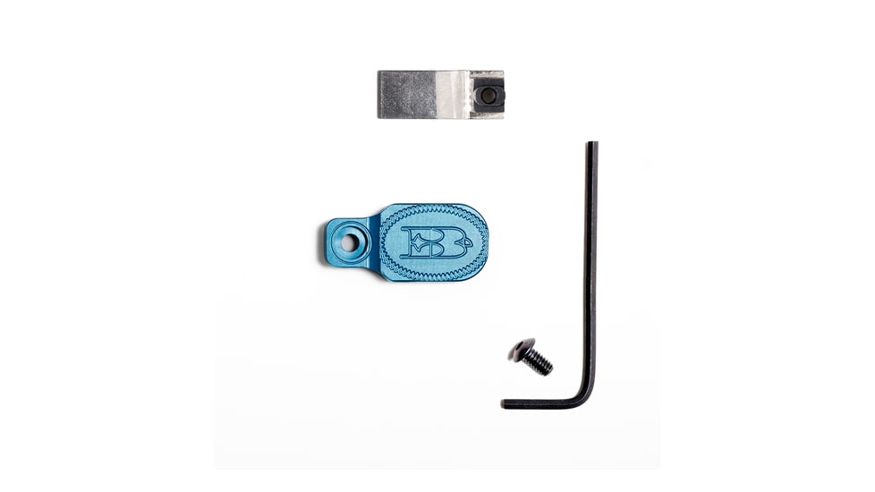 Briley EZ Bolt Release Lever Kit for Beretta - Anodized 20 Gauge, Blue, TSPA-26BLU20