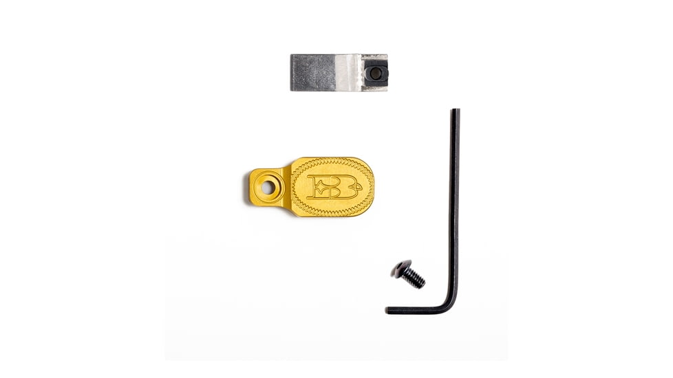 Briley EZ Bolt Release Lever Kit for Beretta - Anodized 20 Gauge, Gold, TSPA-26GLD20