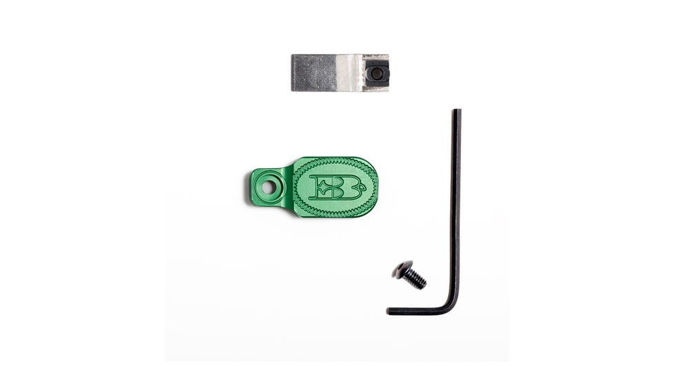 Briley EZ Bolt Release Lever Kit for Beretta - Anodized 20 Gauge, Green, TSPA-26GRN20