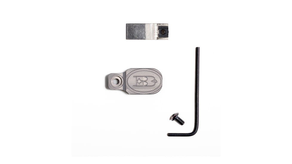 Briley EZ Bolt Release Lever Kit for Beretta - Anodized 20 Gauge, Gun Metal Grey, TSPA-26GMG20