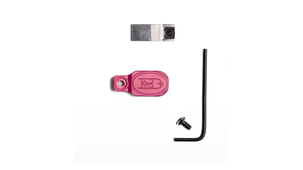 Briley EZ Bolt Release Lever Kit for Beretta - Anodized 20 Gauge, Pink, TSPA-26PNK20