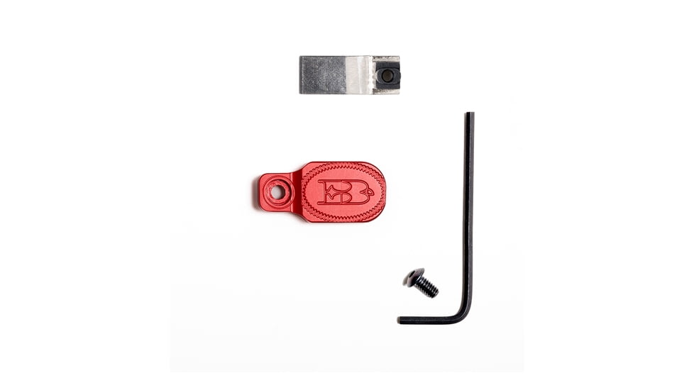 Briley EZ Bolt Release Lever Kit for Beretta - Anodized 20 Gauge, Red, TSPA-26RED20