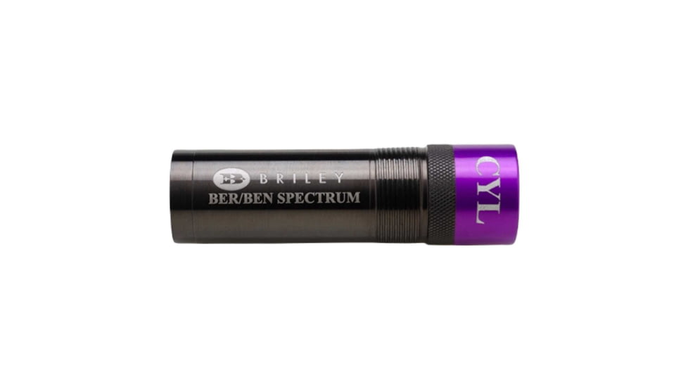 Briley Mobil Spectrum 12 Gauge Choke, Black Oxide, Cylinder, BERSB12CY