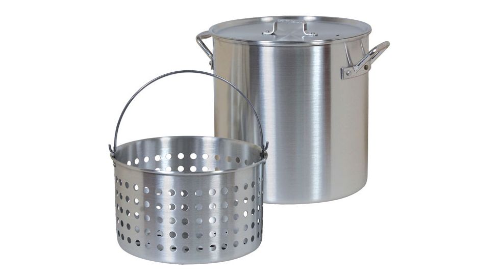 Brinkmann Outdoors 24-Quart Pot w/ Basket 812-9124-S