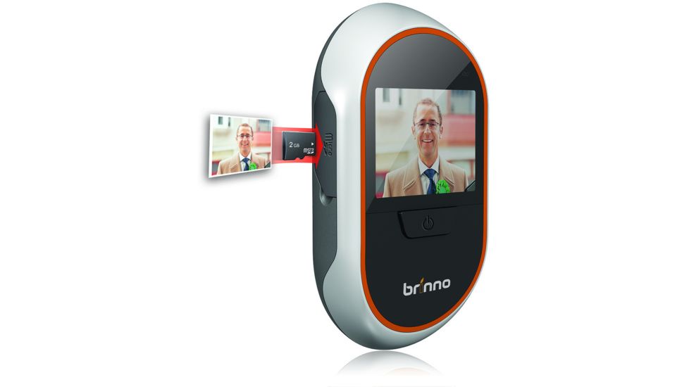 Brinno Digital PeepHole Viewer with 3.0 in. LCD Screen, Silver, Small PHV133012