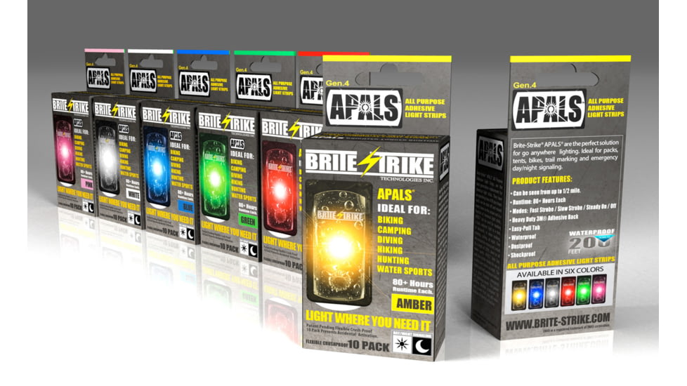Brite Strike APAL, Blue - 10 Pack APALS10-BLU