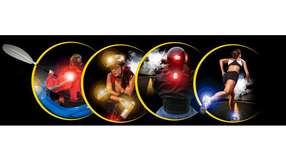 Brite Strike Technologies APAL-AIR Illuminated Reflective Light Strip 2 Packs