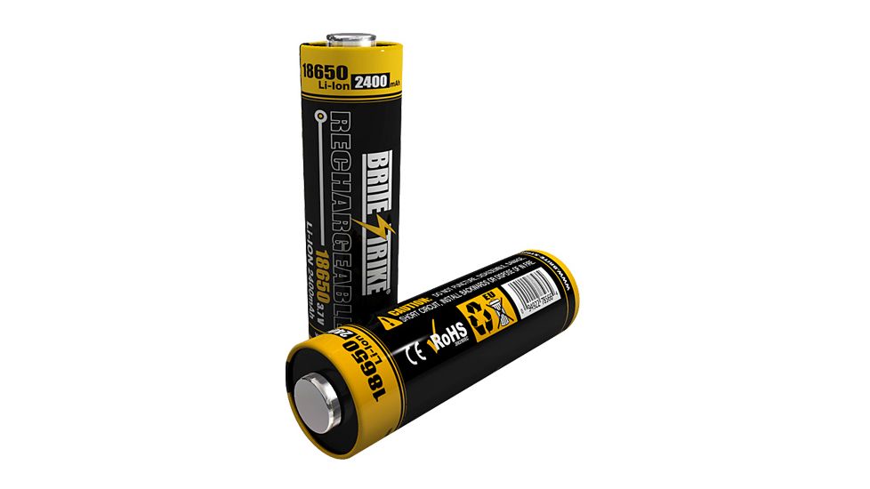 Brite Strike Rechargeable Battery 18650-LIION-2400