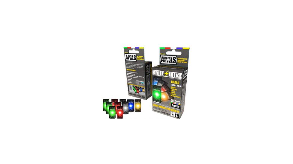 Brite Strike Technologies Outdoor Adventure Signal Safety Pack, Variety, 10 Pack OASSP