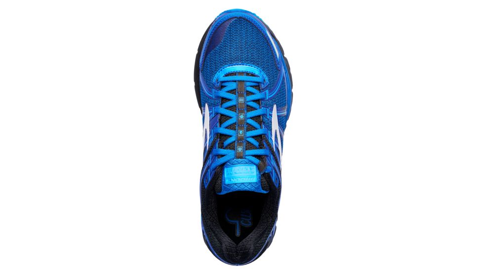 Brooks Adrenaline ASR 14 Men's Road Running Shoe, Black/Ebony/Lapis Blue, 110254 035