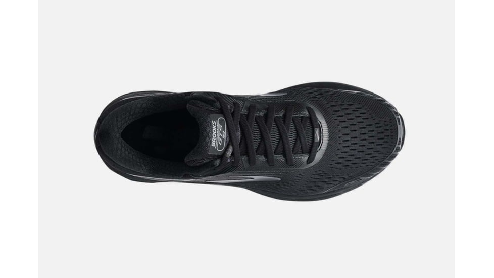 Brooks Adrenaline GTS 18 Mens Road Running Shoes, Black/Black, 7 US, Medium, 1102711D026.070