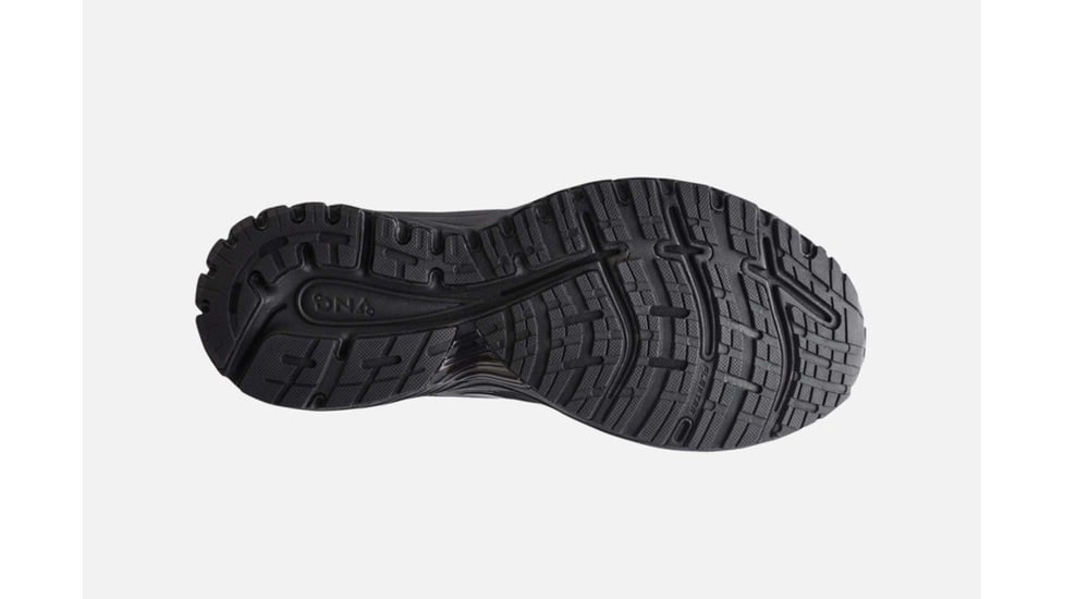 Brooks Adrenaline GTS 18 Mens Road Running Shoes, Black/Black, 7 US, Medium, 1102711D026.070