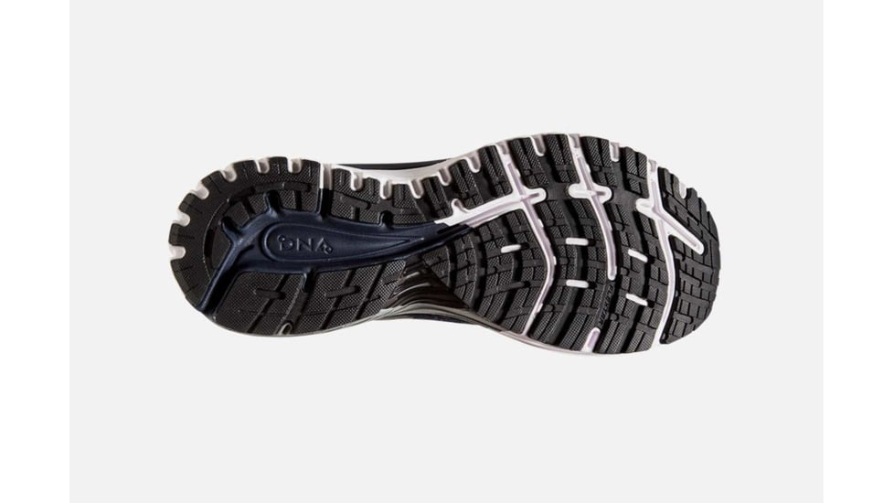 Brooks Adrenaline GTS 18 Mens Road Running Shoes, Navy/Grey/Black, 8 US, Medium, 1102711D438.080