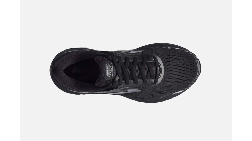 Brooks Adrenaline GTS 18 Womens Road Running Shoes, Black/Black, 5 US, Medium, 1202681B026.050