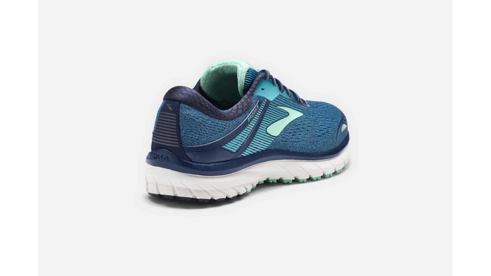 Brooks Adrenaline GTS 18 Womens Road Running Shoes, Navy/Teal/Mint, 5 US, Medium, 1202681B495.050