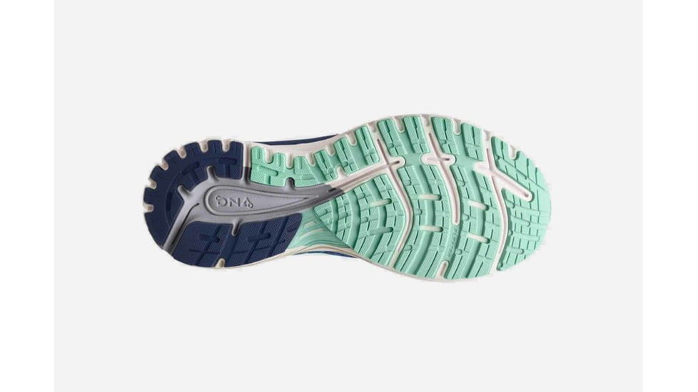 Brooks Adrenaline GTS 18 Womens Road Running Shoes, Navy/Teal/Mint, 5 US, Medium, 1202681B495.050