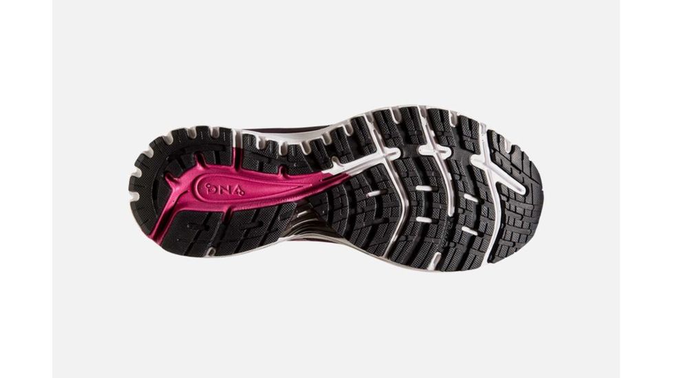 Brooks Adrenaline GTS 18 Womens Road Running Shoes, Purple/Pink/Silver, 8 US, Medium, 1202681B516.080