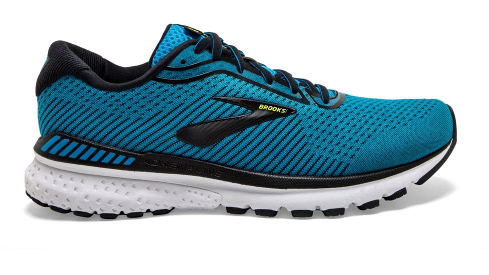 Brooks Adrenaline GTS 20 Road Running Shoes - Womens, Blue/Black/Nightlife, 10D, 1103071D456.100