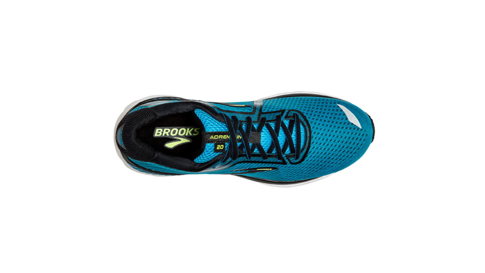 Brooks Adrenaline GTS 20 Road Running Shoe - Mens, Blue/Black/Nightlife, Medium, 7.0, 1103071D456.070